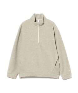 MOUN TEN. / メランジ フリース ハーフ ジップ 2026FW（110～140cm）