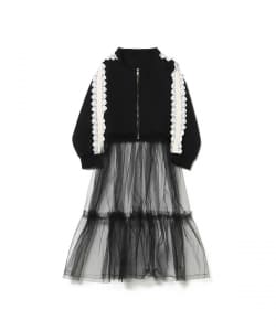 Little Creative Factory / チュール ジャケット2025FW（6～9才）