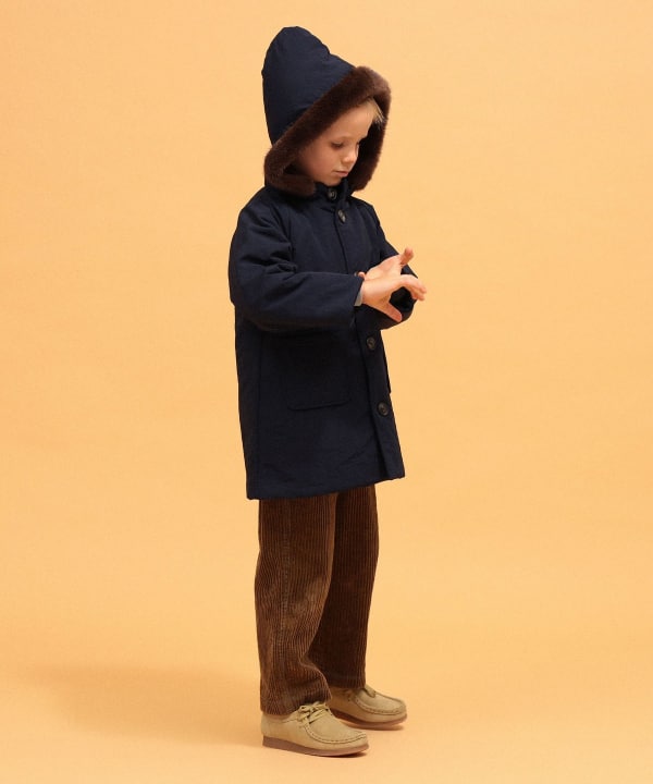 【+10%ポイントUP】フード コート 2026FW（90～140cm） Model：H118（cm）Size：110