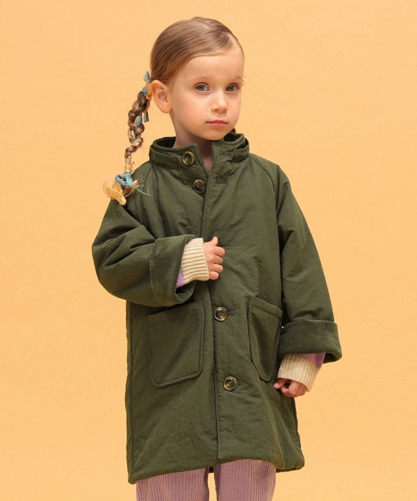 【+10%ポイントUP】フード コート 2026FW（90～140cm） Model：H104（cm）Size：110