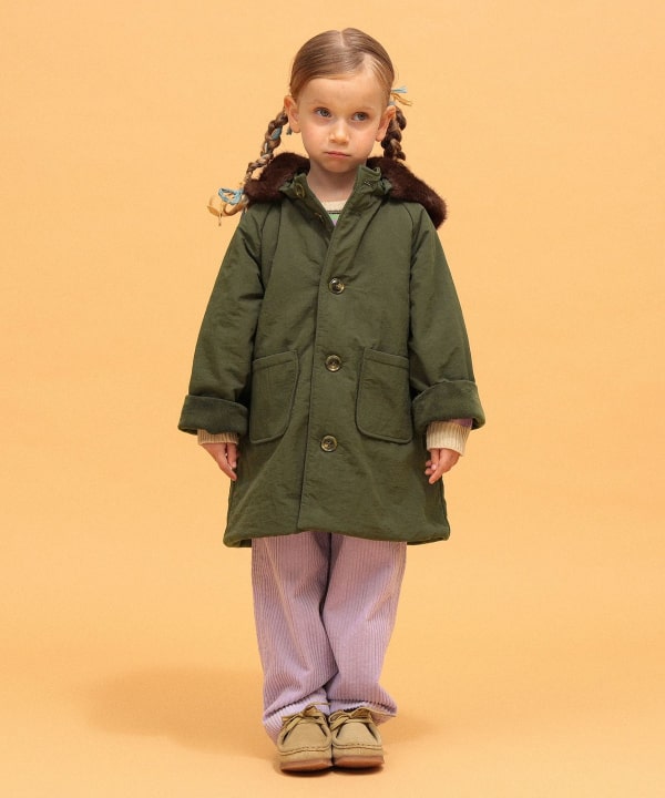 【+10%ポイントUP】フード コート 2026FW（90～140cm） Model：H104（cm）Size：110