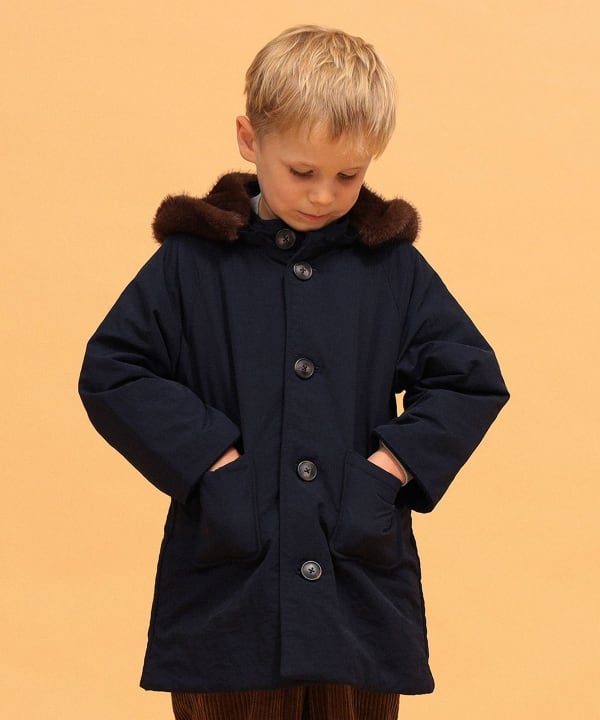 【+10%ポイントUP】フード コート 2026FW（90～140cm） Model：H118（cm）Size：110