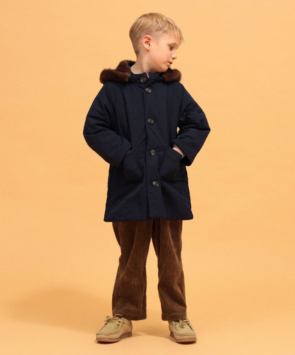 【+10%ポイントUP】フード コート 2026FW（90～140cm） Model：H118（cm）Size：110