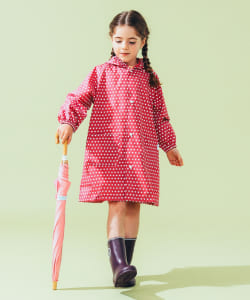 b柄 ランドセル対応 レインコート (90～130cm)