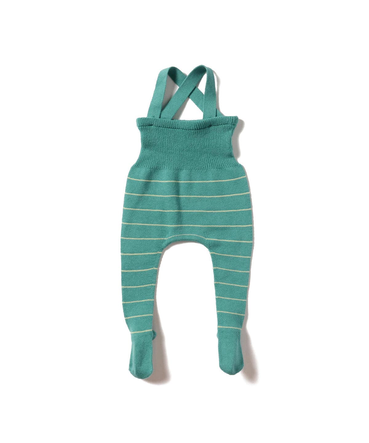 suess / ニット ユニタード(70 100cm) パンツ green border 90-100 suess / ニット ユニタード(70 100cm) パンツ green border 90-100