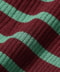 burgundy×green