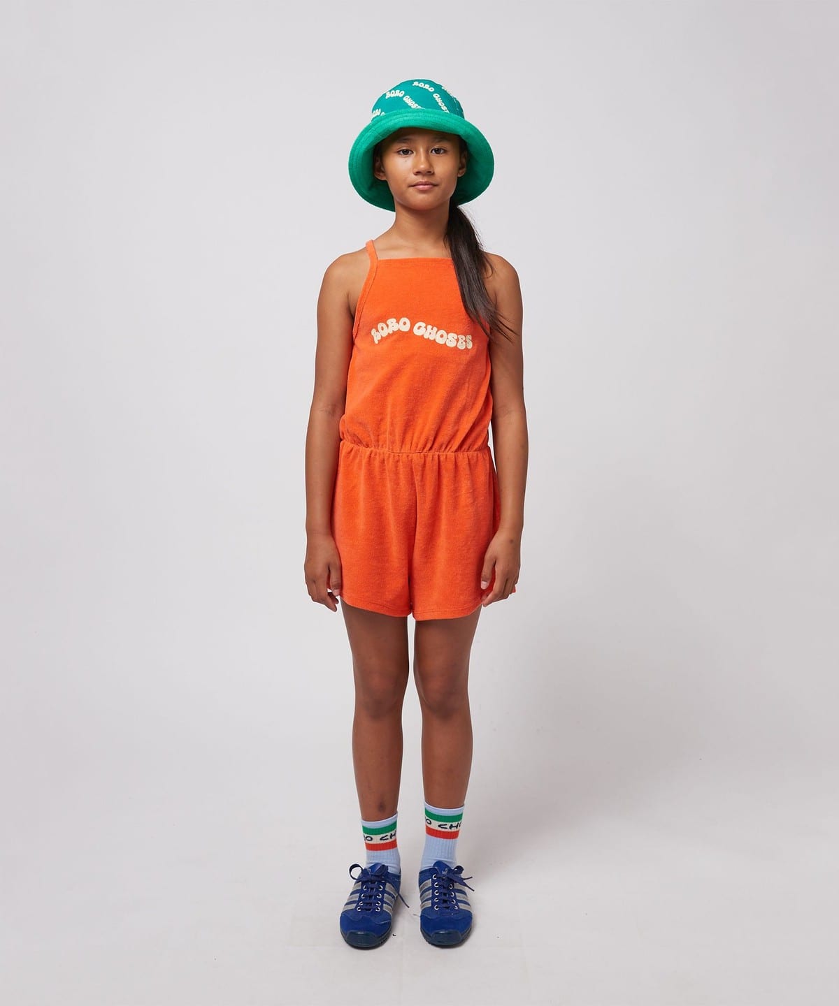 BOBO CHOSES ボボショーズ / キッズ Wavy プレイスーツ 2025SS(2 9才) パンツ ORANGE 2-3y BOBO CHOSES ボボショーズ / キッズ Wavy プレイスーツ 2025SS(2 9才) パンツ ORANGE 2-3y