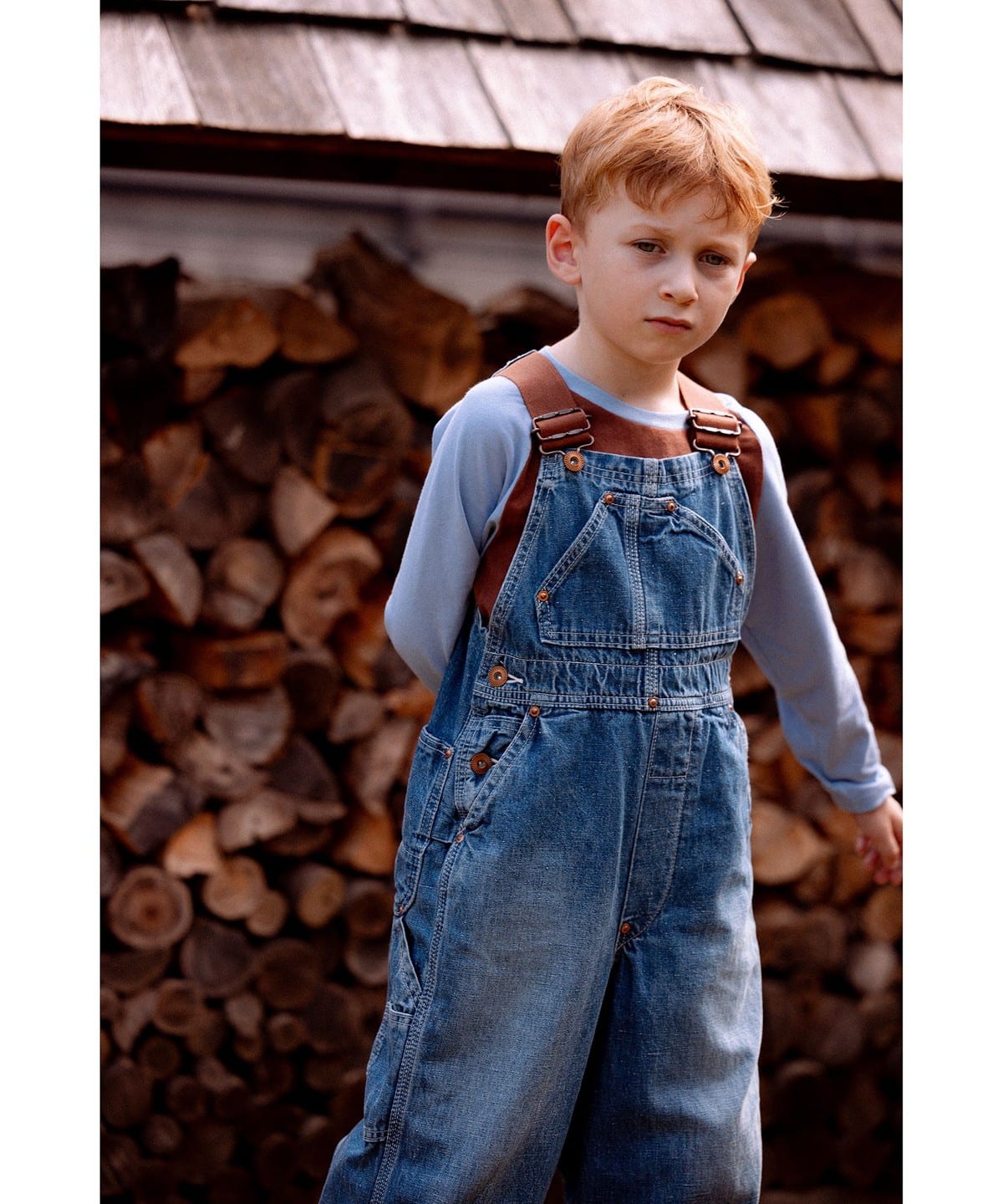 【別注】MARET / デニム オールインワン 2025FW（100 110cm） パンツ DENIM S(100-110㎝)