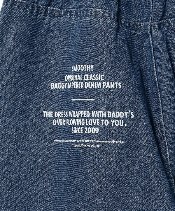 SMOOTHY / バギーデニムパンツ 26FW（120～160cm）