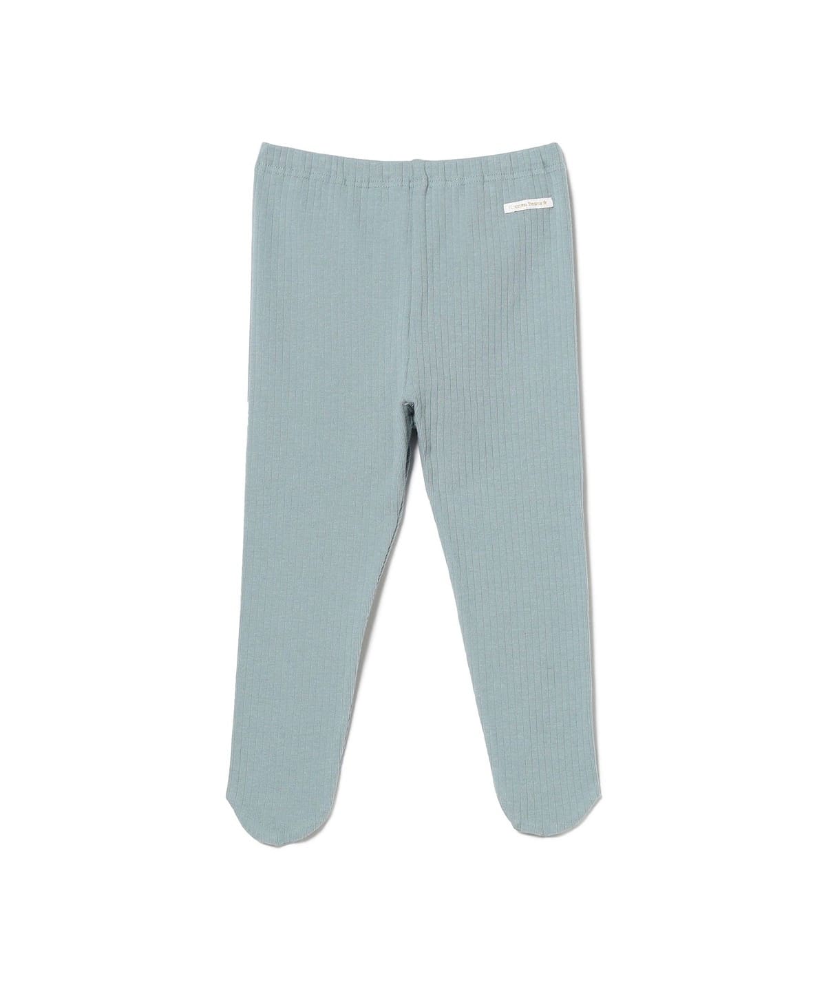 ベビー リブ 足つき パンツ(50 70cm) マタニティ・ベビー LT. BLUE 50-60 ベビー リブ 足つき パンツ(50 70cm) マタニティ・ベビー LT. BLUE 50-60
