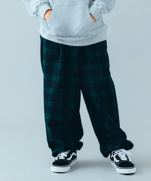 Kodomo BEAMS (Kodomo BEAMS) RHYTHM UNION / Check Pants 23 (120