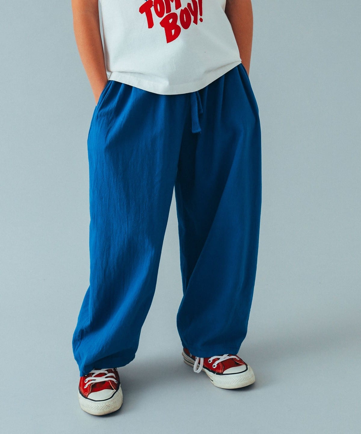 【別注】TOM & BOY / トラウザー(4 10才) パンツ BLUE 4 【別注】TOM & BOY / トラウザー(4 10才) パンツ BLUE 4