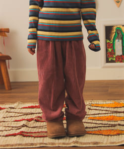 The Campamento / コーデュロイ Purple パンツ 2025FW（4～12才）