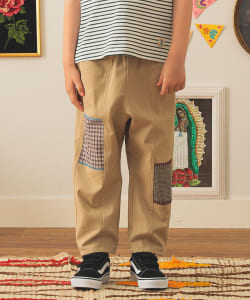 パッチワーク ツイル パンツ 2025FW（90～140cm）