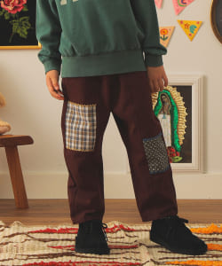 パッチワーク ツイル パンツ 2025FW（90～140cm）