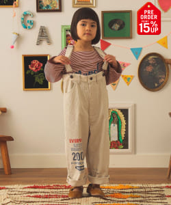 【+15%ポイントUP】【別注】PAYDAY / コーデュロイ サスペンダー パンツ 2025FW（100～160cm）