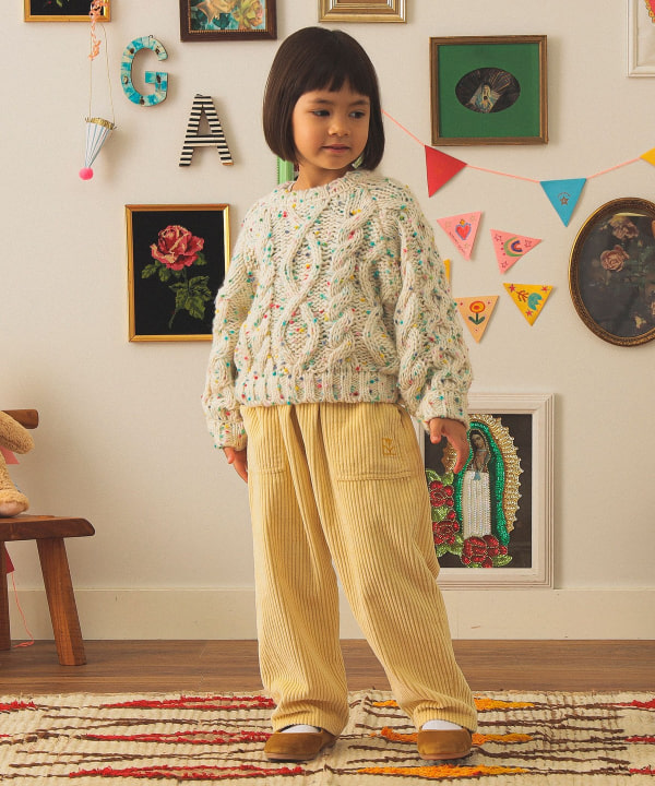 ECOLE DE CURIOSITES ピーターコットンキャンバスパンツ　M Olde H & Daughter(オールドエイチアンドドーター)スーピマ