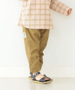 FABRIQ REPORT × Kodomo BEAMS / 童裝 膝部打褶 長褲（90～130cm）
