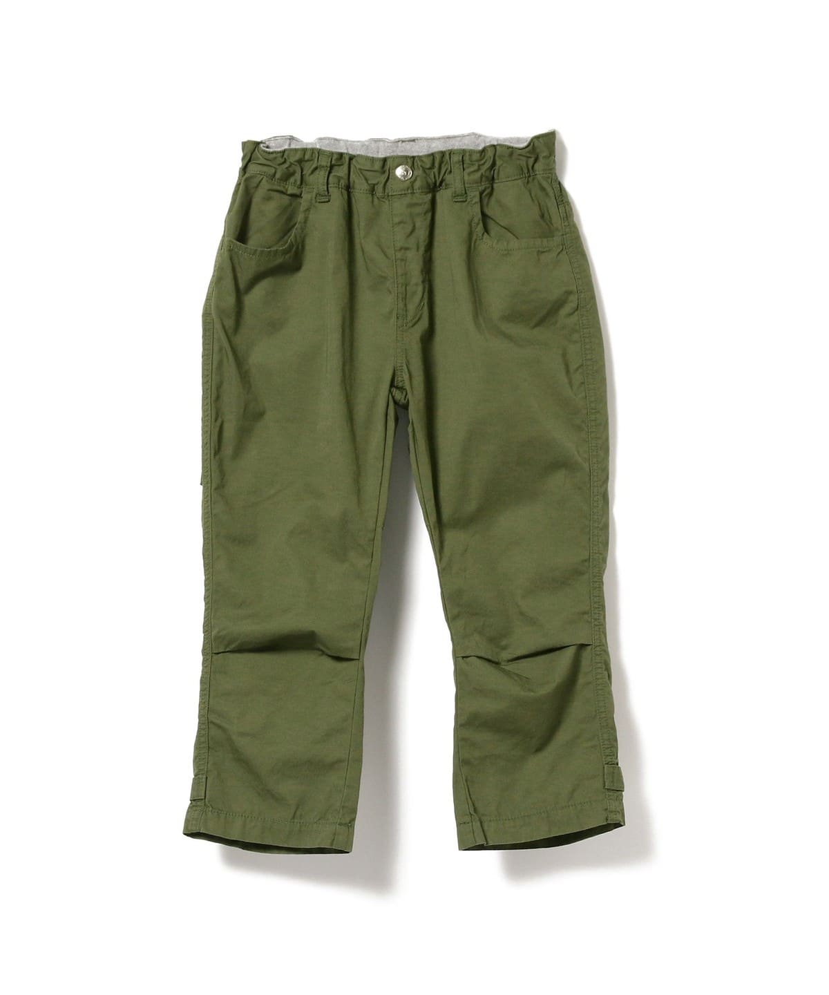 FABRIQ REPORT ファブリックレポート × こども ビームス / ベルクロ 7分丈パンツ (140 160cm) パンツ OLIVE 150 FABRIQ REPORT ファブリックレポート × こども ビームス / ベルクロ 7分丈パンツ (140 160cm) パンツ OLIVE 150