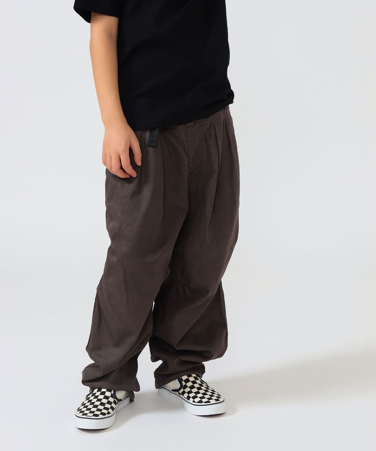 BEAMS × ���ǂ� �r�[���X �R�h�� �r�[���X / �t�F�[�h �o���[�� �p���c 2026�i110 160cm�j �p���c FADE OLIVE S(110-120)