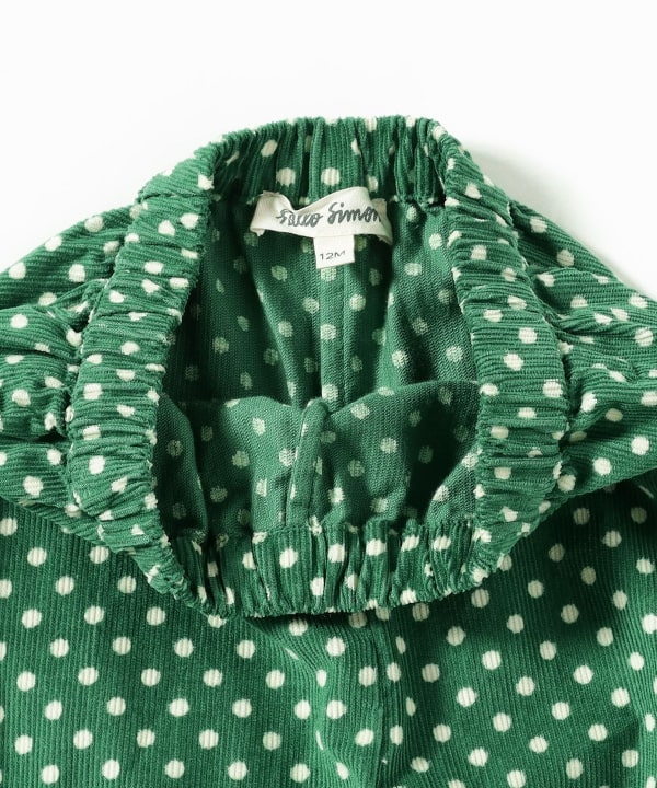 hello Simone / ベビー Mint Dots パンツ 2026FW（6ヶ月～2才）