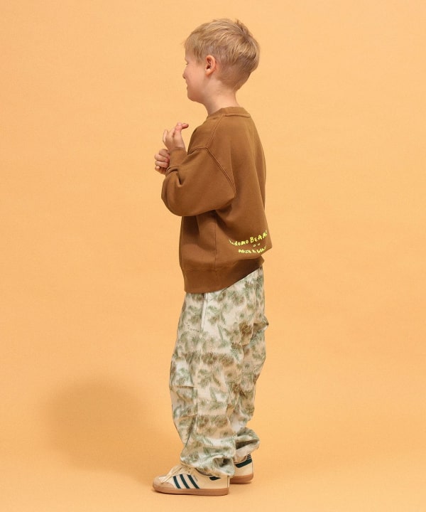 MOUN TEN. / フラワー Camo パンツ 2026FW（110～140cm） Model：H118（cm）Size：110