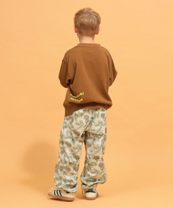 MOUN TEN. / フラワー Camo パンツ 2026FW（110～140cm） Model：H118（cm）Size：110