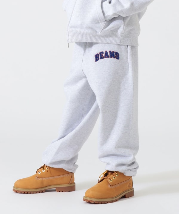 BEAMS meets こども ビームス / BEAMS ロゴ スウェット パンツ 2026（110～160cm） Model：H135（cm）Size：M