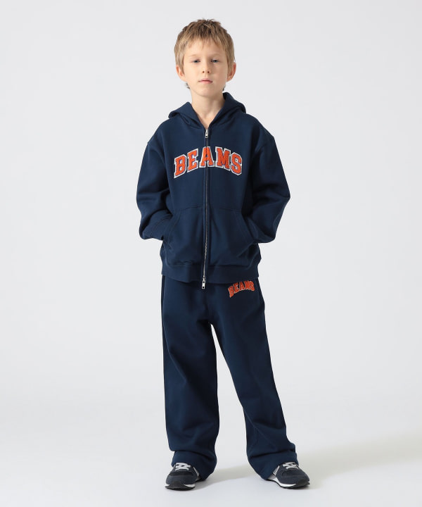 BEAMS meets こども ビームス / BEAMS ロゴ スウェット パンツ 2026（110～160cm）