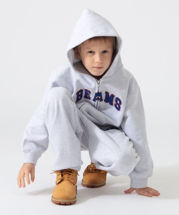 BEAMS meets こども ビームス / BEAMS ロゴ スウェット パンツ 2026（110～160cm）