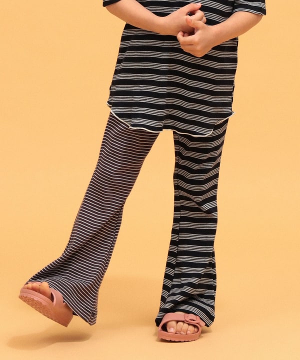 Robert P. Miller × Uhr / ミックス フレア パンツ 2026SS（3～6才） Model：H104（cm）Size：5-6Y