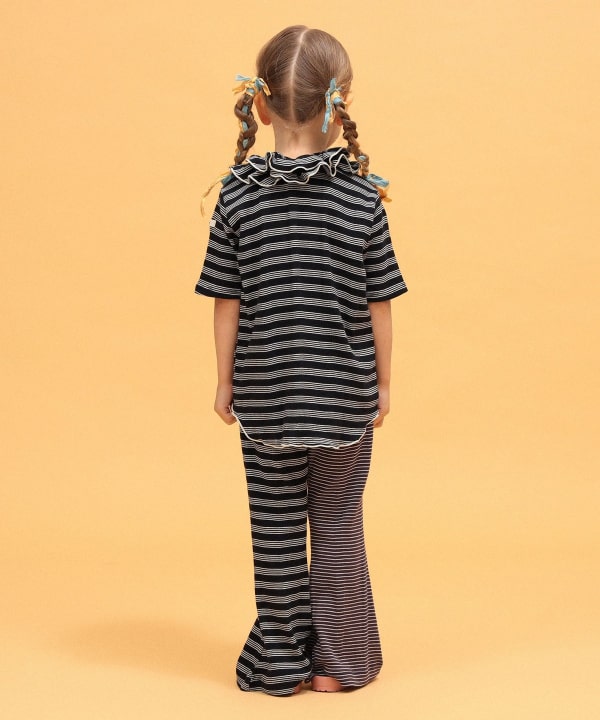 Robert P. Miller × Uhr / ミックス フレア パンツ 2026SS（3～6才） Model：H104（cm）Size：5-6Y