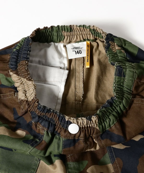 SMOOTHY / Camouflage Baker Pants 2026FW (120-160cm)