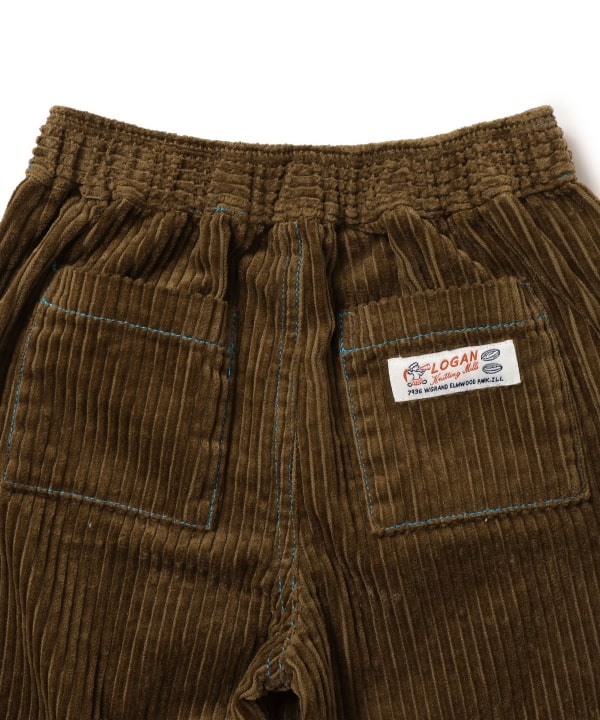 【+10%ポイントUP】【別注】LOGAN Knitting Mills / コーデュロイ パンツ 2026FW（100～150cm）