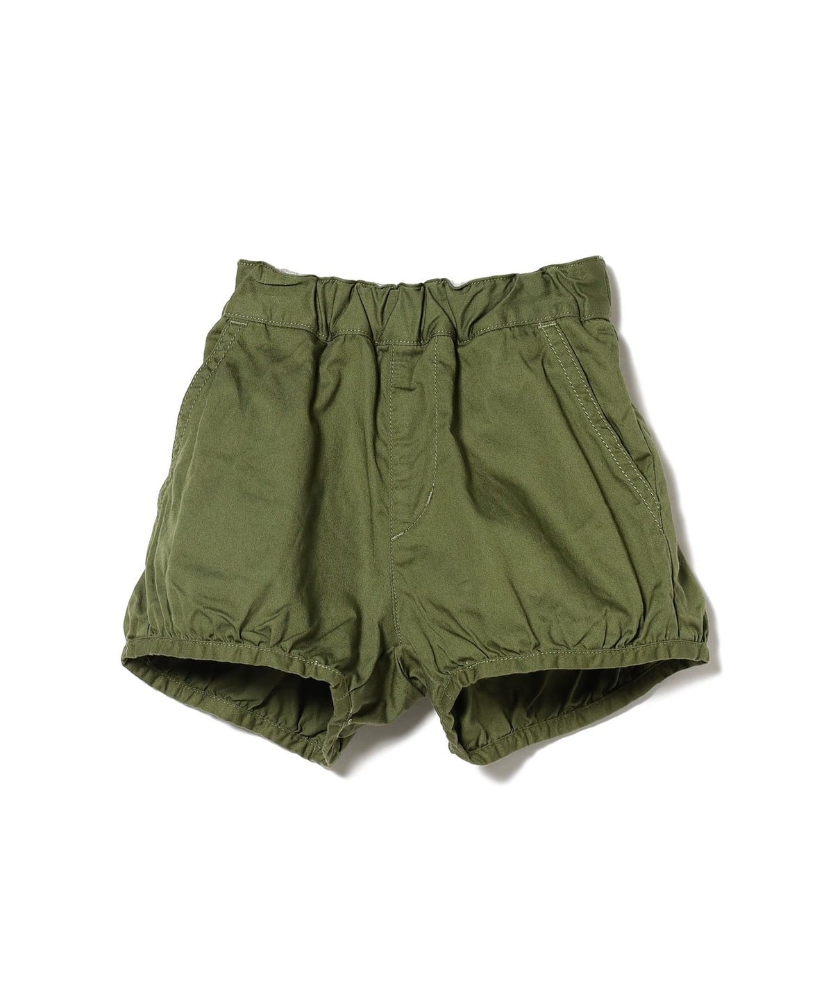 【別注】FABRIQ REPORT ファブリックレポート / バルーン ショートパンツ (90 120cm) パンツ OLIVE XS(90 100) 【別注】FABRIQ REPORT ファブリックレポート / バルーン ショートパンツ (90 120cm) パンツ OLIVE XS(90 100)
