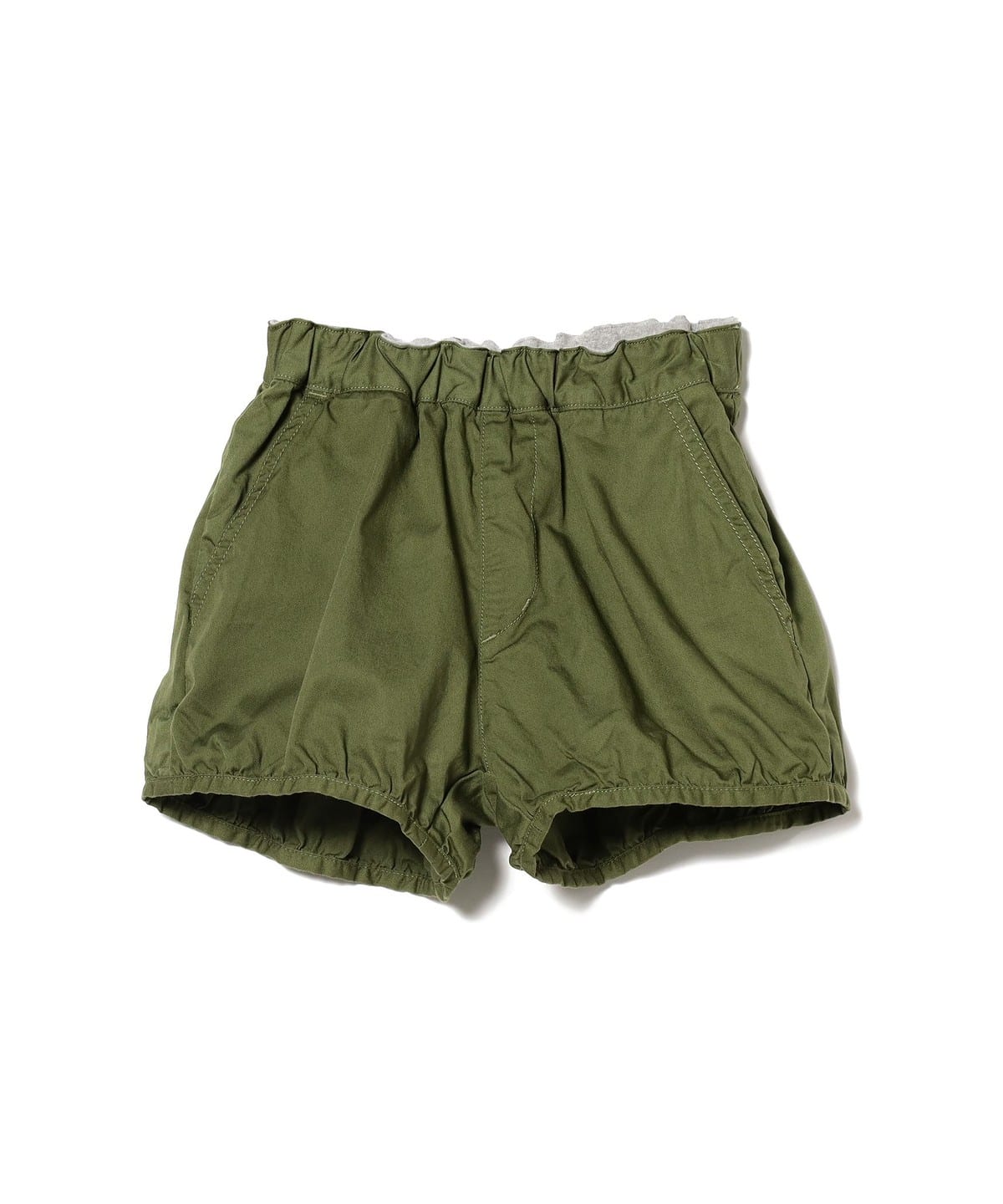 【別注】FABRIQ REPORT ファブリックレポート / バルーン ショートパンツ (130 150cm) パンツ OLIVE L(140 150cm) 【別注】FABRIQ REPORT ファブリックレポート / バルーン ショートパンツ (130 150cm) パンツ OLIVE L(140 150cm)
