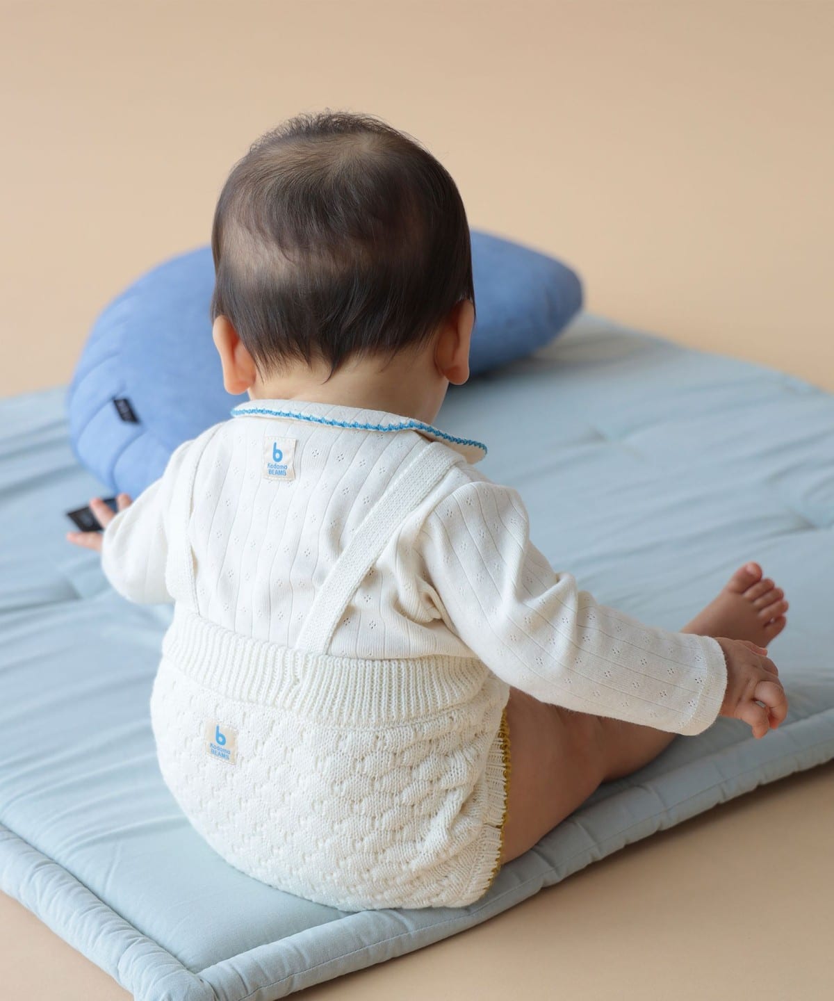 こども ビームス（こども ビームス）ベビー ニット サスペンダー付
