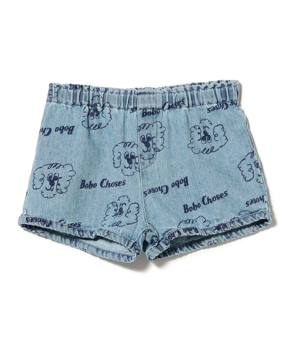 BOBO CHOSES �{�{�V���[�Y / �x�r�[ Pickles The Dog �f�j�� �V���[�g�p���c 2026SS�i6���� 2�ˁj �p���c LIGHT BLUE 12m