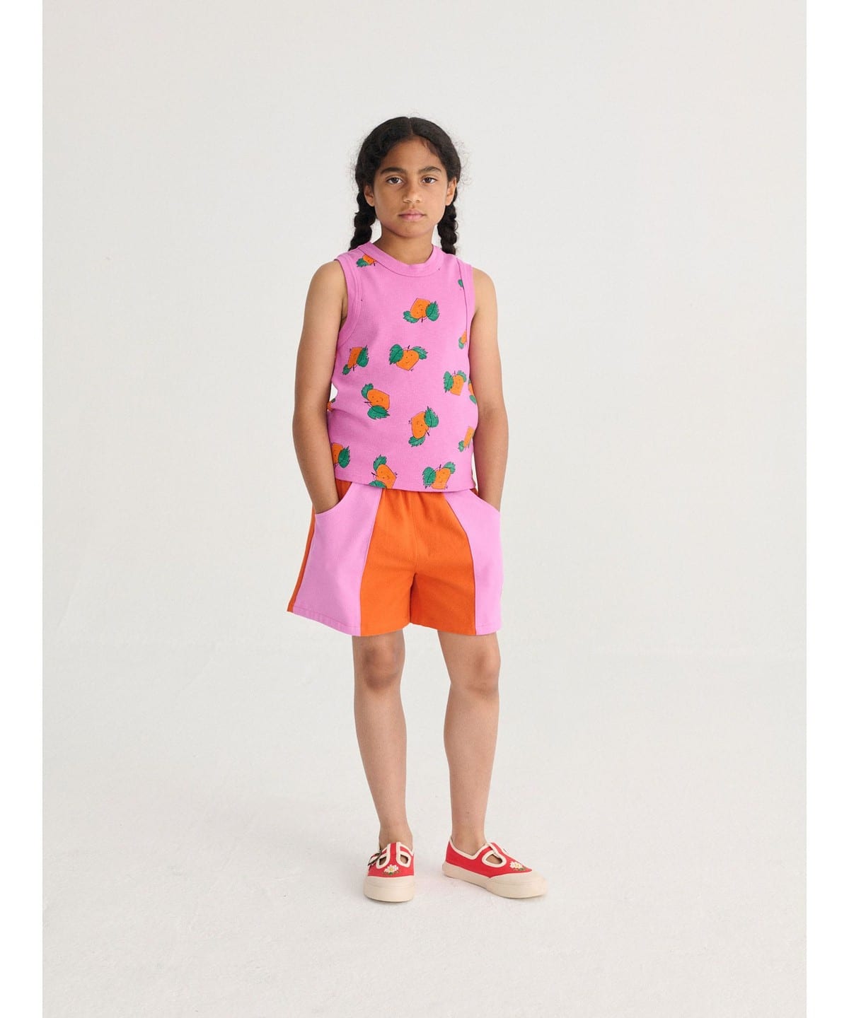 BOBO CHOSES Kids' Color Block Shorts 2026SS (Ages 2-9) (Pants