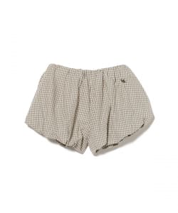 Uhr / キッズ チェック バルーン パンツ 2026SS （～6才）