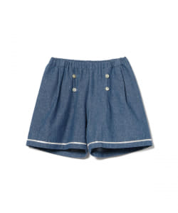 Au Clair De La Lune / デニム セーラー ショートパンツ 22（100～130cm）