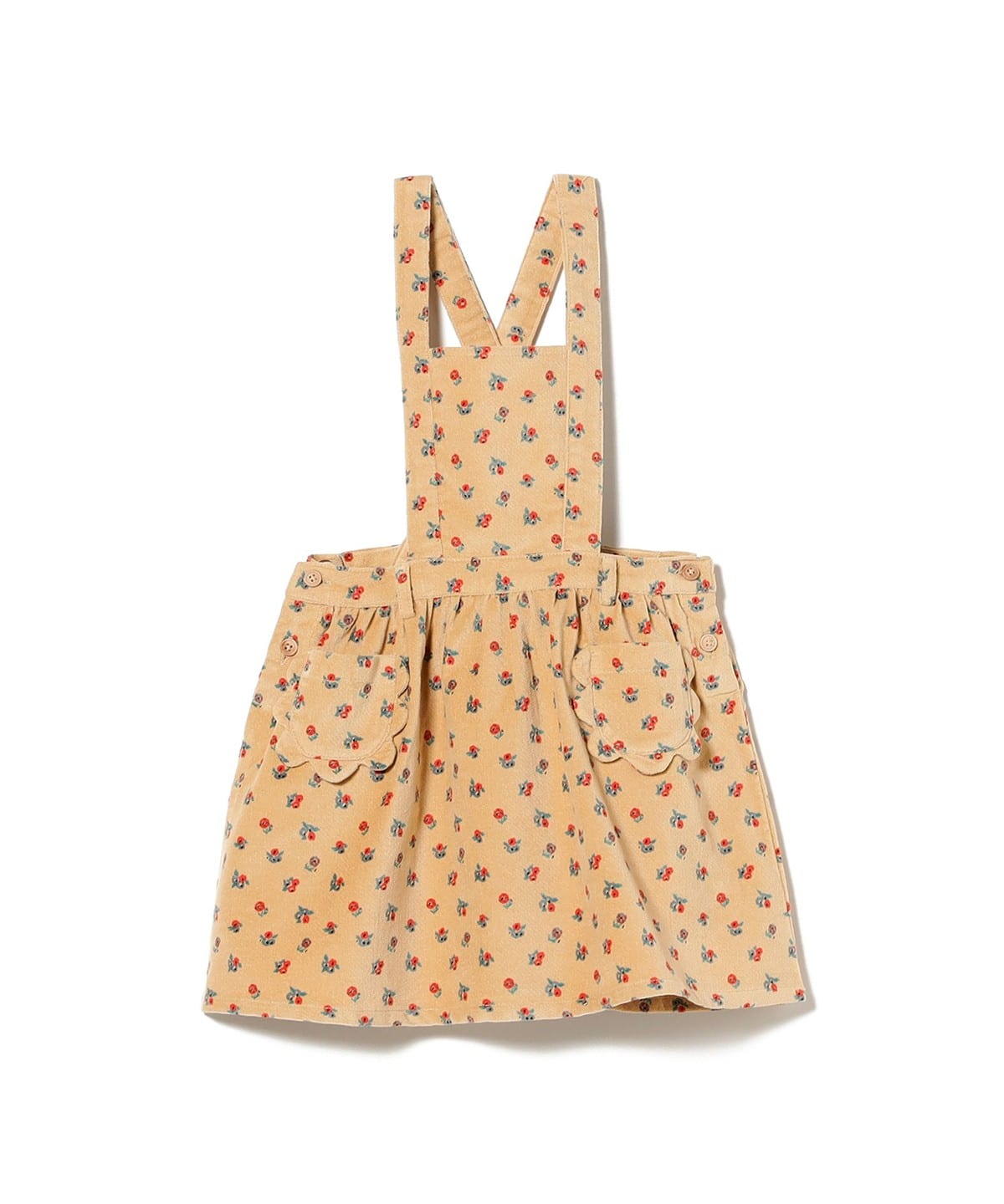 EMILE & IDA / Poche サロペット スカート(4 6才) ワンピース PAVOT SABLE 4y EMILE & IDA / Poche サロペット スカート(4 6才) ワンピース PAVOT SABLE 4y