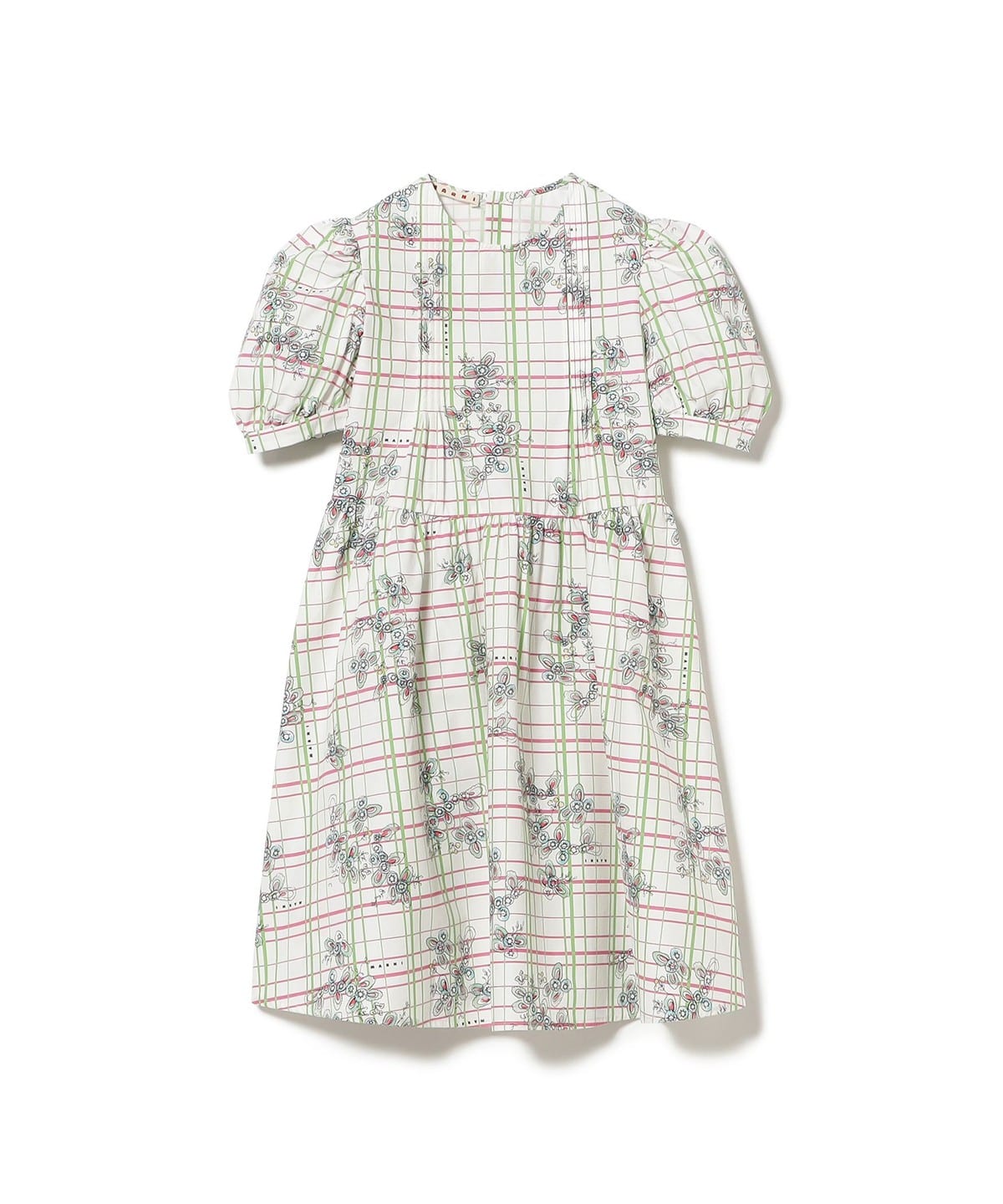 MARNI マルニ / Greenhouse ポプリン ドレス 2025SS(4 10才) ワンピース ハングタグイエロー 4y MARNI マルニ / Greenhouse ポプリン ドレス 2025SS(4 10才) ワンピース ハングタグイエロー 4y