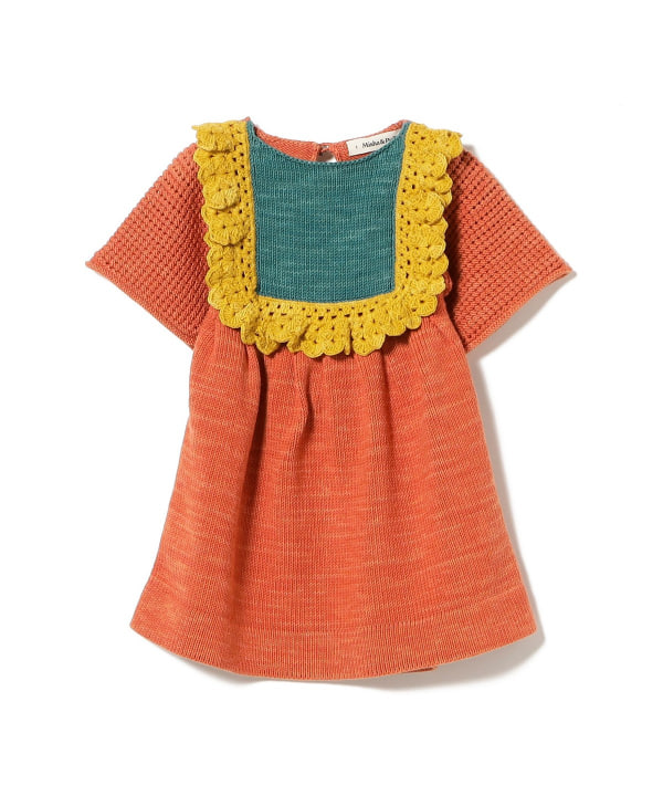 Misha & Puff クロシェ編みワンピース こども ビームス（こども ビームス）Misha & Puff / キッズ クロシェ