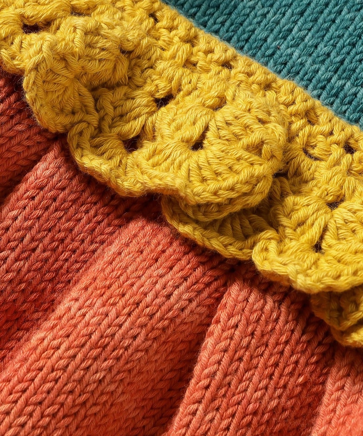 Misha & Puff クロシェ編みワンピース