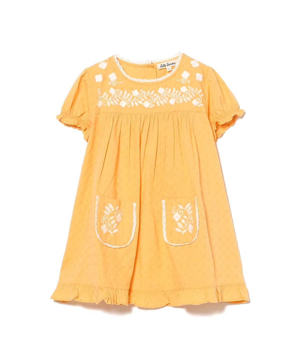 hello Simone / LOUISA ドレス 2025SS(4 12才) ワンピース Dobby Apricot 6Y hello Simone / LOUISA ドレス 2025SS(4 12才) ワンピース Dobby Apricot 6Y