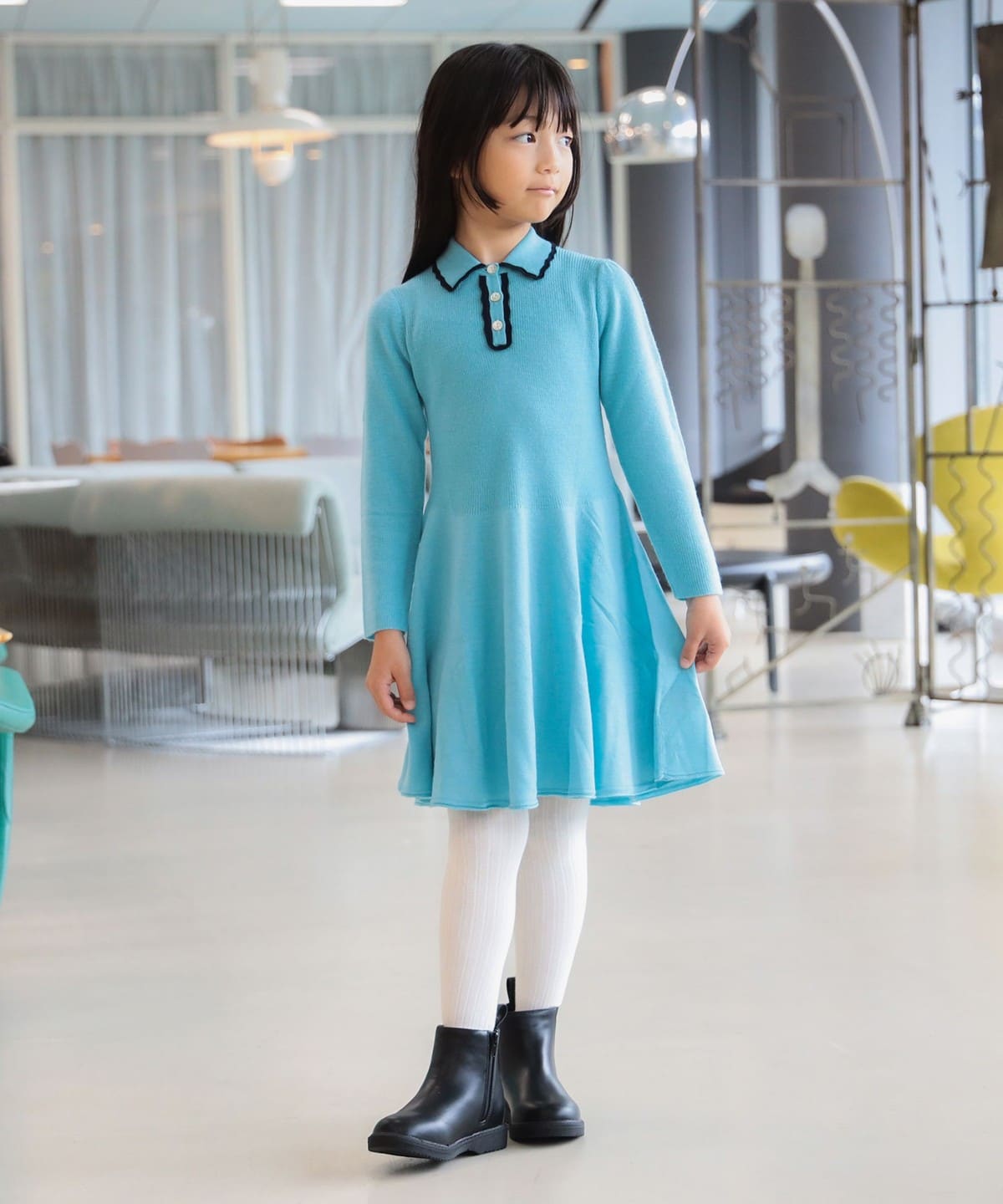 FUB �t�@�u / �j�b�g �����s�[�X 2025FW�i100 130cm�j �����s�[�X AQUA 130