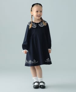 セレモニー スカラップ 刺繍 ワンピース 2026（110～130cm）