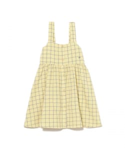 BOBO CHOSES / キッズ Spicy Window Pane ワンピース 2026SS（2～9才）