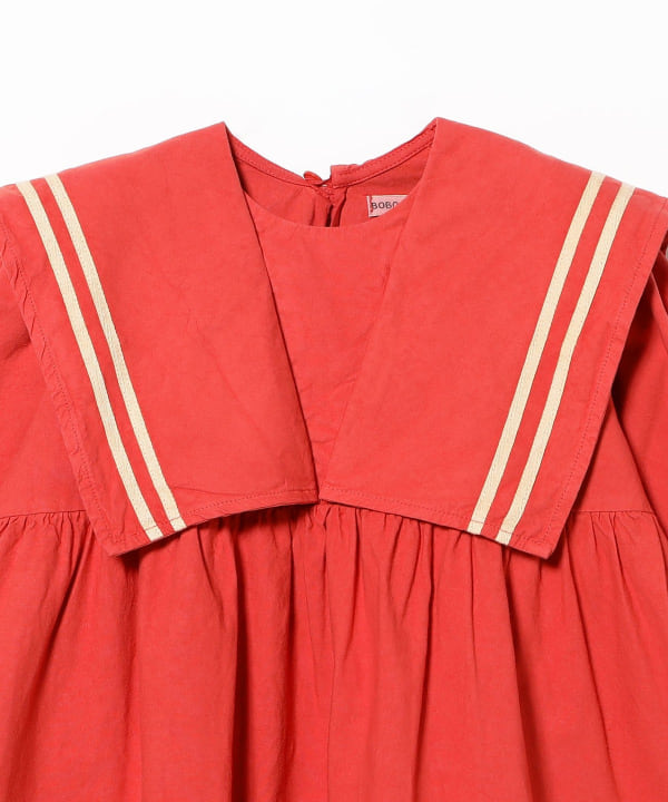  BOBO CHOSES / キッズ セーラーカラー ワンピース 2026FW（2～9y）